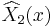  \widehat{X}_2(x) \,\!