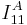I^{A}_{11}