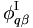 \phi_{q\beta}^{\mathrm{I}}
