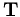 \mathbf{T}