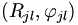 (R_{jl},\varphi_{jl})