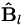 {\mathbf \hat{B}}_l
