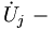  \dot{U}_j \ - \, 