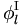 \phi_l^{\mathrm{I}}