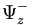 \Psi_{z}^{-}