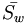 \bar{S_w}\,