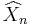  \widehat{X}_n \,\!