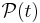 \mathcal{P}(t)