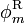 \phi_{m}^{\mathrm{R}}\,