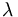 \lambda\ 