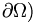 \partial \Omega )