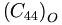  \ \left( C_{44} \right)_O \ 
