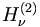 H_\nu^{(2)}
