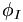  \phi_I\,