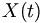  X(t) \,